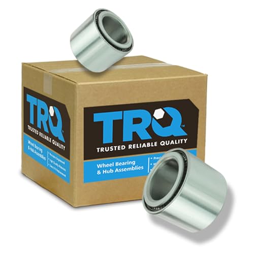 TRQ Rear Wheel Bearing Set Compatible with 2005-2006 Saab 9-2X 1998-2008 Subaru Forester 1993-2007 Impreza 1990-1999 Legacy