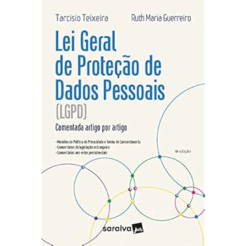 Capa do livro Lei Geral de Proteção de Dados Pessoais: Comentada artigo por artigo - 4ª edição 2022