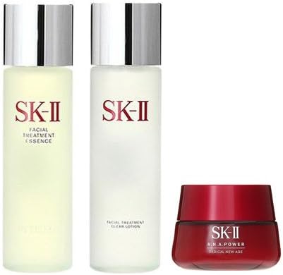 Amazon マックスファクター Skii Sk2 殿堂入りセット エッセンス 230ml R N A パワー 80g クリアローション 230ml 並行輸入品 エスケーツー Sk Ii フェイスケアセット 通販