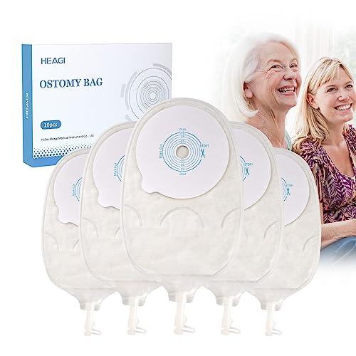 Poche urostomie haute protection avec valve anti-reflux, soin de stomie premium 45mm