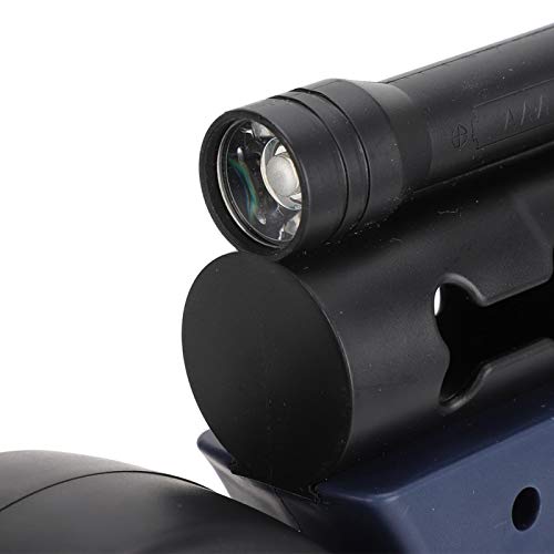 Gerioie Corda de tração, LED de cabeça dupla retrátil para animais de estimação, segura à mão flexív