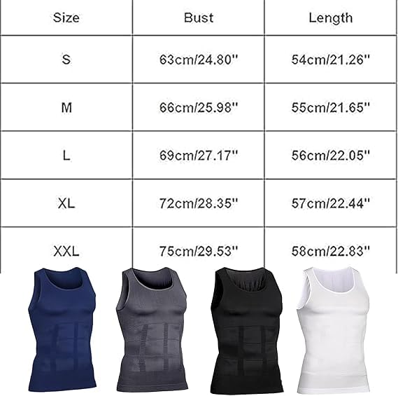 4Pcs Selure Shaping Tank Men, Selure Wear for Men, Selures Compression Shaping Tank 2.0 Top Mens Big and Tall2