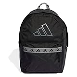 adidas Classic Tape Mochila 27L, Negro/Gris, Talla Única