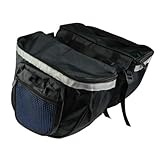 KACCDE Bolsas de sillín de bicicleta resistentes al agua, bolsa de equipaje para bicicleta, bolsa trasera para ciclismo, viajes