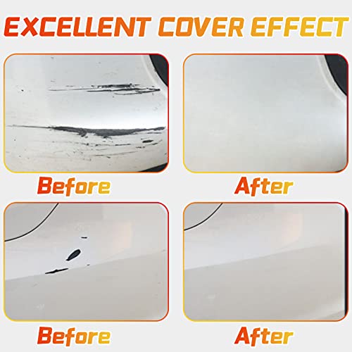 Gold Touch Up Paint Pen for Cars, Car Paint Scratch Repair, 2-In-1 Car Touch Up Paint Fill Paint Pen, Quick & Easy Solution to Repair Minor Automotive Scratches 0.8 fl oz