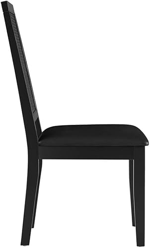 Miniatura 5 de Modway Sillas de comedor Arlo, negro y negro