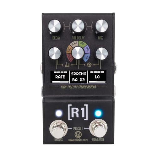 Walrus Audio Mako R1 MKII effet stéréo avec six modes de réverb
