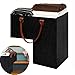 Cestino per Scale Organizer, Feutre Panier d'escalier, L Organisateur Rangement pour Journaux, Magazines, Livres, Vêtements, Jouets