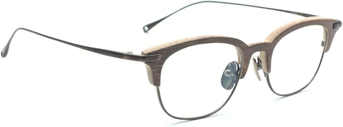 Amazon Japonism ジャポニズム 京銘竹を使用した京都モデル メガネ Js B01 Col Yakitake 度無伊達メガネレンズ付き 正規代理店品 Made In Japan ファッション眼鏡 通販
