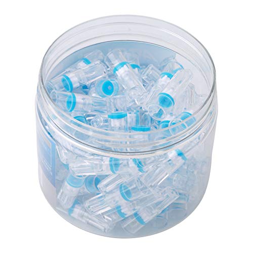 Sevenfly 100Pcs Disposable Cigarette Filters Remove Tar Without Changing The Draw Or Flavor of Your Cigarette(Transparent Color)