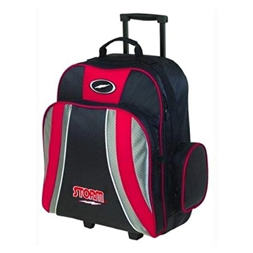 Storm Products Rascal 1 Ball Roller Bowling Bag, Red/Black/Silver