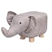 FZYE Elefante Poggiapiedi a Forma di Animale Poggiapiedi a Forma di Animale Pouf Cuscino Imbottito Poggiapiedi Pouf Sgabello Poggiapiedi Divano Sedia per Bambini e Adulti, E