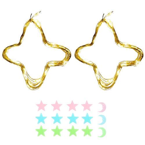 2 Stück LED Lichterkette, 30LED 3M / 10Ft USB lichterkette...