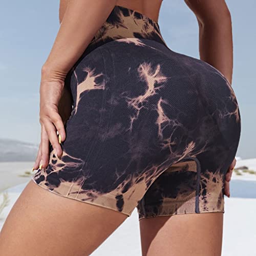 Short de gym anti frottement taille haute pour entraînement intense