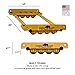Rhino Cart All Terrain Mover - All Terrain Moving Dolly for Heavy Appliance, Furniture, and Building Material Handling with 2,000lb Load Rating
