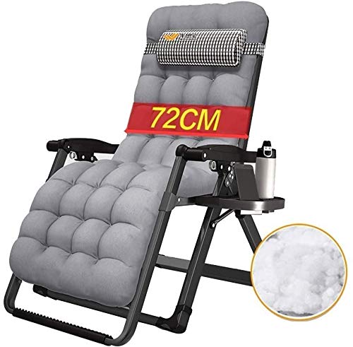 Sillones reclinables con bloqueo tumbonas de jardín exteriores grandes