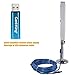 Card King KW-3016N Long Range Indoor Outdoor USB Wifi Wireless Adapter with 20dBi High Gain Antenna Extension Cable 300Mbps