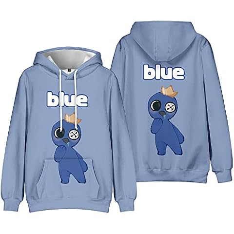 Rainbow Friends Fashion Rainbow Friends Costume for Kids Rainbow Friends Cosplay Sweatshirts for Boys (1,150cm,11 Years,12 Years) Cover