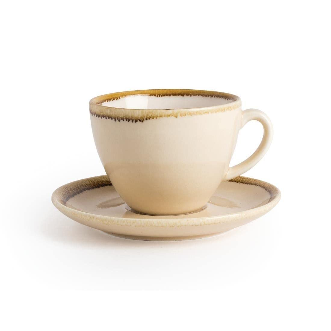 Olympia horno GP330 taza de café arena, 230 ml (Pack de 6)