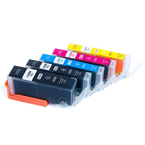 Juncai Compatible Ink Cartridge Replacement For Canon Pgi-280Xxl Cli-281Xxl 280 Xxl 281 Xxl For Pixma Tr7520 Tr8520 Ts8120 Ts8220 Ts9120 Ts9520 Ts9521C Ts6120 Ts6220 Ts6320 (5 Pack) #TOP1