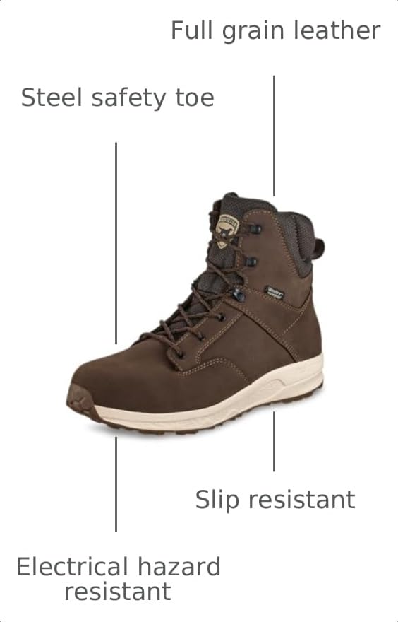 Image of Irish Setter, Clearwater, Men's, 6 inch, Waterproof, Steel Safety Toe, Work Boot