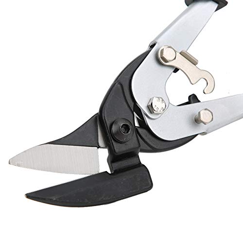 Respicefinem 29×5×2 Tin Snips 10 Inch Tin Snips Heavy Duty Industrial Molybdenum Steel Snips Flat Head Aviation Snips Vajra Mesh Snips - Image 8