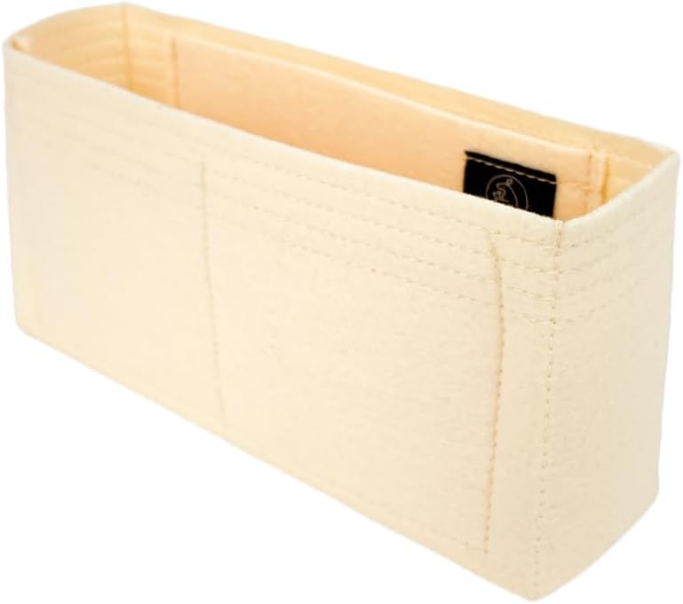 Zoomoni Bag Organizer for Dior Small Jolie Top Handle Bag - Premium Felt Purse Handbag Insert Liner Shaper (Handmade) Soft Structure Support (25 Color Options)