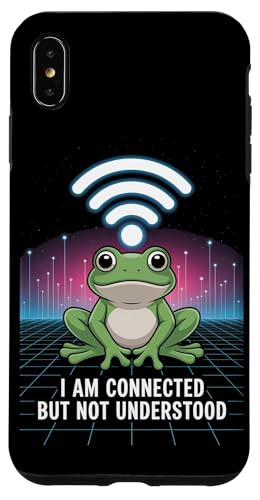 Connected But Not Understood ? Absurd Frog WiFi Vaporwave �X�}�z�P�[�X iPhone XS Max �p