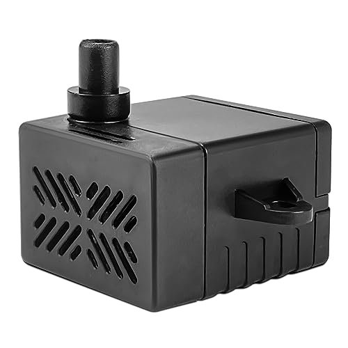 Image of 80GPH 5W Small Water Pump for Fountains: Low Noise, Compact, and Convenient Design for Small aquariums, fish tanks, pet water dispensers, desktop fountains, and other similar equipment