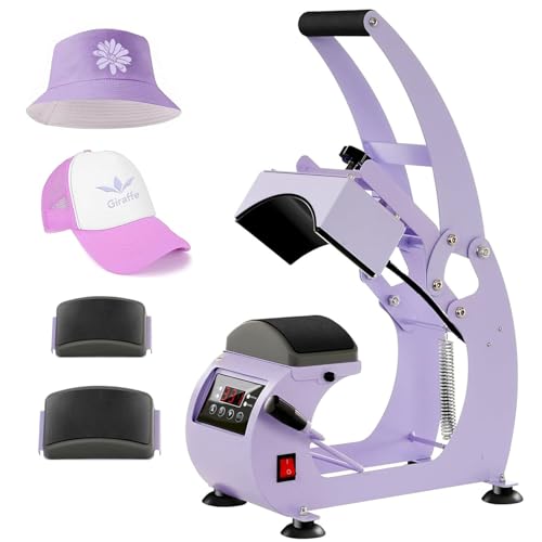 Prensa de Sombreros con Control LCD y 2 Platinas Intercambiables miniatura 1