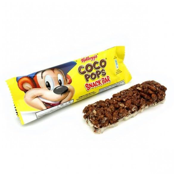 Kellogg's Coco Pops Chocolate Breakfast Cereal Bars By Savoy Impex 4 x 20g 80g 1