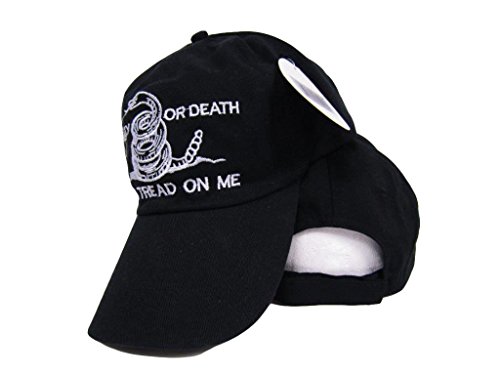 Gorra estilo béisbol negra Black Gadsden miniatura 1