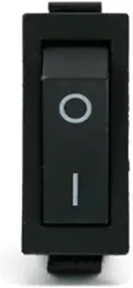 1 Pcs KCD3 Rocker Switch ON-Off 2/3 Position 3-pin Device Power with Light 16A 250V / 20A 125VAC, 35x31x14mm(Black No Light)