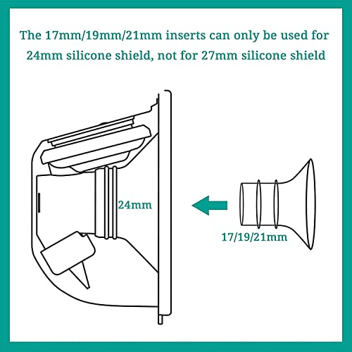 Accesorio de inserción para extractor de leche SINLEISI 17mm miniatura 3