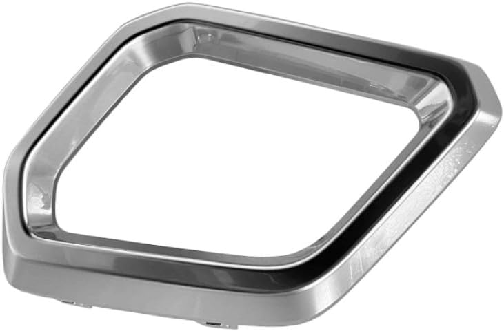KarParts360 For Honda CR-V 2023 2024 Bumper Grille Bezel Driver and Passenger Side | Pair | Outer | Plastic | Satin Chrome | For Hybrid Touring Models | HO1046114, HO1047114 | 711573D4A11, 711523D4A11