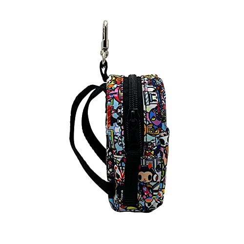 Tokidoki Kawaii Micro Backpack Keyring, Black, Small #TOP2