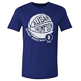 500 LEVEL Ausar Thompson Shirt (Cotton, XXX-Large, Royal Blue) - Ausar Thompson Detroit Basketball WHT