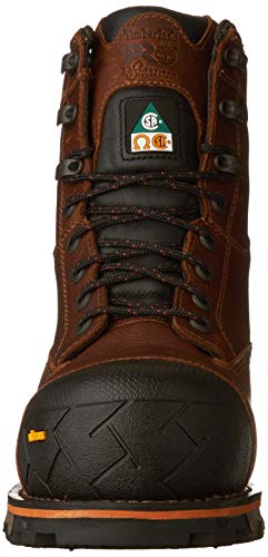 Image of Timberland PRO Men's Boondock 8 inch Composite Toe Puncture Resistant Waterproof Industrial Boot