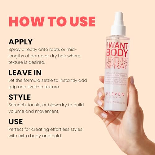 Spray de textura corporal I Want Body para cabello fino miniatura 5
