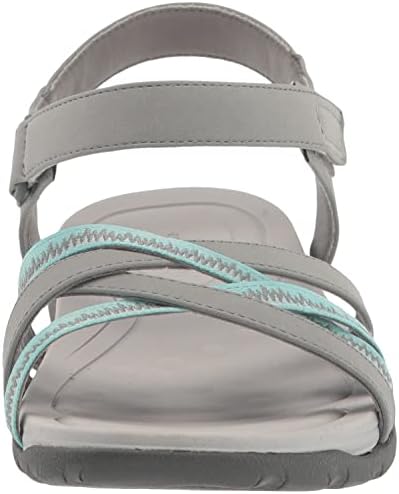 Easy Spirit Women's EDINE3 Flat Sandal, Green 310, 12 | Image 1