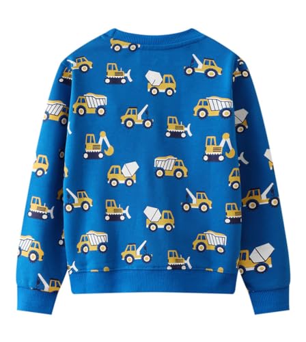 Boys Sweatshirts Long Sleeve Sweatshirts T-shirts Crew Neck Cotton Casual Sweatshirts Cartoon Tops for Boys-2182