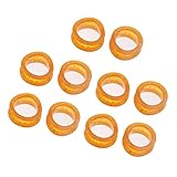 * 10 paquetes de pelo tijera tijeras de silicona inserciones.