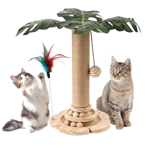 BUMUBI Cat Scratching Post for Indoor Cat Sisal Kitten Scratching