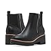 Blondo Waterproof Damaris Ankle Boot, Black Leather, 6.5