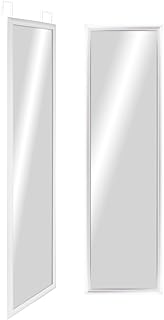 Comprar CHELY INTERMARKET Espejo de Puerta Cuerpo Entero para habitacion 30x120cm(Exterior 36x126) Mod.19004 Blanco