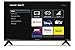 Sharp 24GD2225K 24-Inch HD Ready Frameless Roku Smart LED TV – HDR10, Active Motion 200, AV1 Codec, 3x HDMI, Dolby Digital Plus, Apple AirPlay, Google Cast, Voice Assistant Compatible – Black
