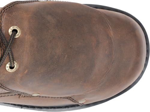 Image of Carolina Metpro 6 inch Wide Steel Toe External Met Guard Men's Work Boot, EH Protection, Heat Resistant Sole, Leather, Steel Shank, Medium Brown - 14 2E