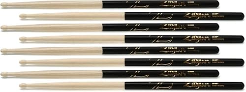 Zildjian DIP Drumsticks - 5A, 4-pack