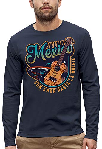 T-Shirt Manches Longues Viva Mexico : le cadeau original pour homme