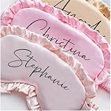 SrchJoy Máscara de ojos personalizada para dormir con nombre...